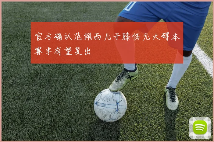 官方确认范佩西儿子膝伤无大碍本赛季有望复出